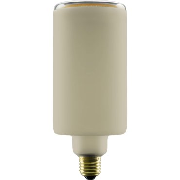 Segula LED-Lampe - Schwebender Zylinder - Ø 9 x 21 cm - E27 - 4.5W dimmbar - 1900K - Raureif
