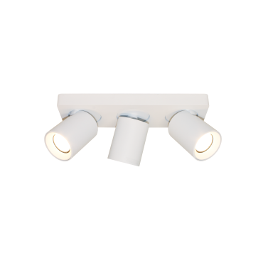 Artdelight Megano - Aufbaustrahler 3L - 30 x 10 x 11,5 cm - weiß
