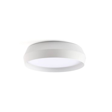 Faro Shoku - Deckenleuchte - Ø 35 x 9,3 cm - 24W dimmbare LED inkl. - weiß
