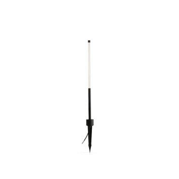 Faro Bambou - Gartenleuchte auf Stiel - Ø7 x 106,8 cm - 8W LED inkl. - IP65 - mattschwarz