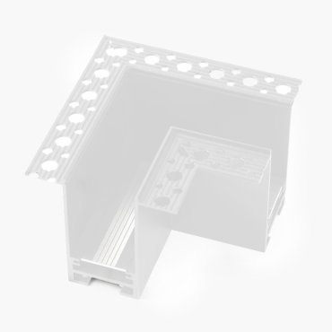 Faro Neso - L Einbausteckverbinder - Magnetschienensystem - DALI - weiß