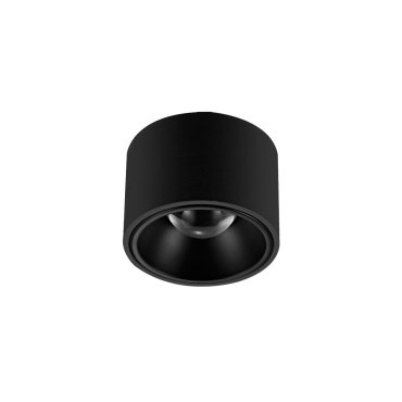 VK Lighting Orofi - Aufbaustrahler - Ø 6,5 x 4,5 cm - 8W LED inkl. - IP54 - schwarz