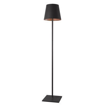 VK Lighting Colum - Außen-Stehleuchte mit Stecker - Ø 28 x 150 cm - IP54 - schwarz