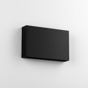 Nova Luce Yoko - Außenwandleuchte - 20 x 12,5 x 3,9 cm - 13W LED inkl. - IP65 - Sand schwarz