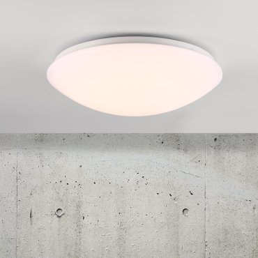Nordlux Ask Sensor - Deckenleuchte mit Sensor - Ø 36 cm - 18W LED inkl. - IP44 - weiß