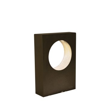 VK Lighting Logia - Gartenleuchte - 40 x 20 x 49 cm - 6.5W LED inkl. - IP65 - grau