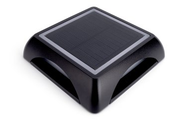 Integral LED True - solar-aufbau-bodenspot mit bewegungsmelder - 14 x 3,2 x 14 cm - 1,2W LED inkl. - IP65 - schwarz