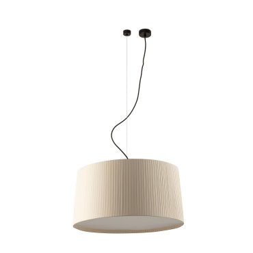 Faro Samba D 700 – hängeleuchte – Ø 70 x 35 cm – mattschwarz und beige
