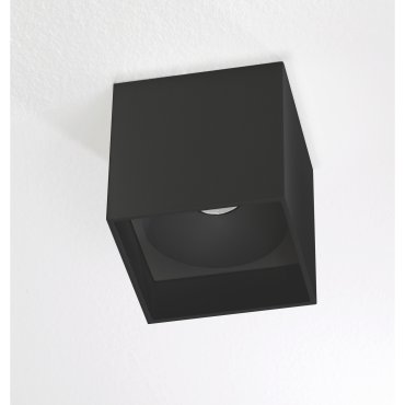 Artdelight Brock - Deckenleuchte - 10 x 10 x 10 cm - 7W dimmbare LED inkl. - schwarz