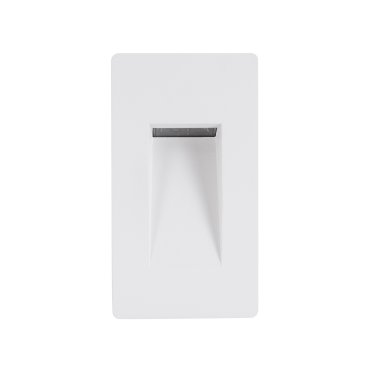Nova Luce Cove - Außenwandleuchte - 7,7 x 3,8 x 14 cm - 1,5W LED inkl. - IP54 - weiß mattiert