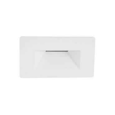 Nova Luce Cove - Außenwandleuchte - 14 x 3,8 x 7,7 cm - 1,5W LED inkl. - IP54 - weiß mattiert