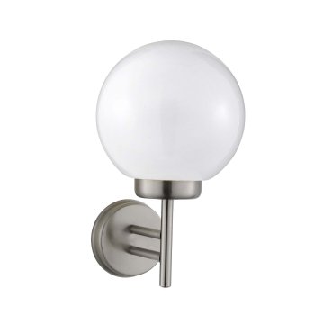 Searchlight Orb Lanterns - Außenwandleuchte - 20 x 33 cm - IP44 - Edelstahl