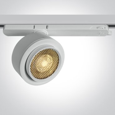 ONE Light COB Zoomable Range - Stromschienenstrahler - Ø 11 x 6 cm - 25W LED inkl. - weiß