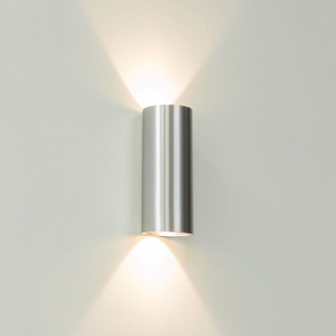 Artdelight Brody2 - Wandleuchte - 7,2 x 7,2 x 18 cm - 2 x 4W dimmbare LED inkl. - IP54 - Aluminium