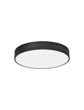 Nova Luce Sotto - deckenleuchte mit fernbedienung - Ø 46 x 11,5 cm - 40W LED inkl. - matt schwarz