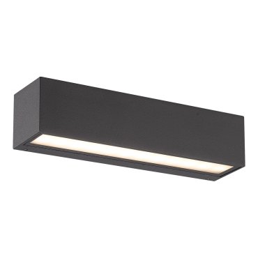 VK Lighting Desmi - Außenwandleuchte - 25 x 6 x 6 cm - 7W LED inkl - IP65 - anthrazit
