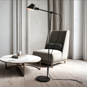 Design for the People Stay - Stehleuchte - 58 x 25 x 129,2 cm - schwarz