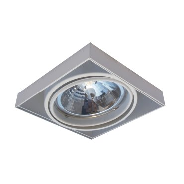 Zuma Line Oneon DL 111-1 - Einbaustrahler 1L - 156 x 156 mm, 157 x 157 mm Einbaumaß - weiß