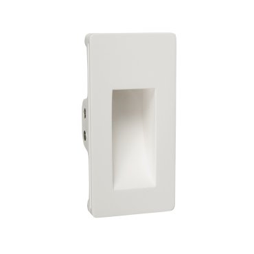 VK Lighting Gypsum - Wandeinbauleuchte - 8 x 4,8 x 16,5 cm - 1W LED inkl - weiß
