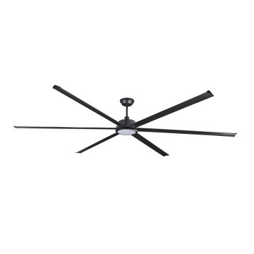 Faro Rotterdam 30 XXL – deckenventilator mit licht und fernbedienung – Ø 300 cm – 32W LED inkl. – matt schwarz