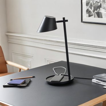 Design for the People Stay - Tischleuchten - Ø 20 x 47 cm - 14,5W dimmbare LED inkl. - schwarz