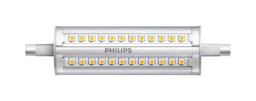 ETH LED-Lampe - Ø 2,9 x 11,8 cm - R7s - 14W dimmbar - 4000K