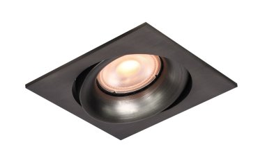 Artdelight Alice - Einbaustrahler - Ø 90 x 90 mm, Ø 83 mm Einbaumaß - hellbronze