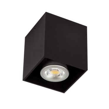 VK Simio Square - Aufbaustrahler - 8,2 x 8,2 x 9,5 cm - schwarz