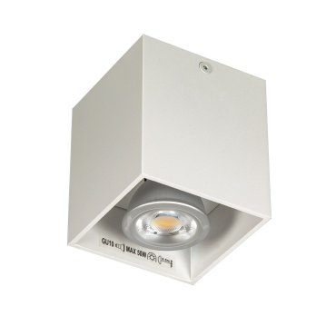 VK Simio Square - Aufbaustrahler - 8,2 x 8,2 x 9,5 cm - weiß