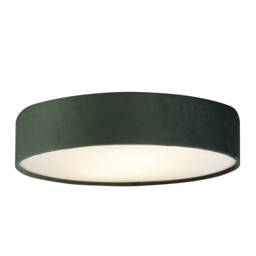 Searchlight Drum - Deckenleuchte - Ø 50 x 10 cm - grün