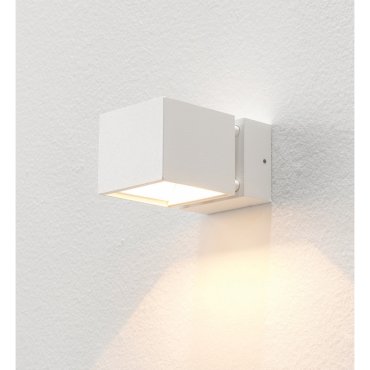 Artdelight Bfeld - Wandleuchte - 12,3 x 8 x 6,8 cm - 2 x 3W LED inkl. - IP54 - weiß
