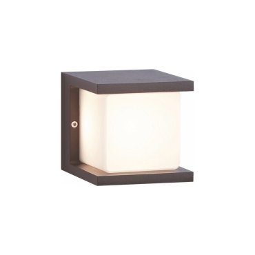 Artdelight Iser - Deckenleuchte/Wandleuchte - 10 x 10 x 11 cm - 10W dimmbare LED inkl - IP54 - anthrazit
