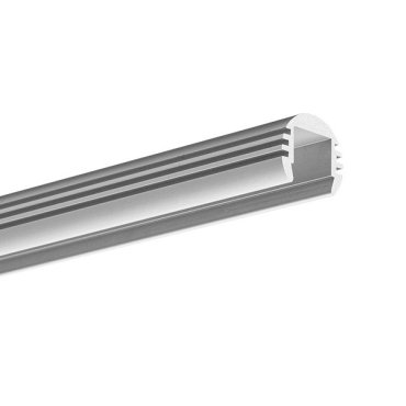 KLUS PDS - O - Profil - Ø 1,85 cm - 200cm Länge - silber eloxiert