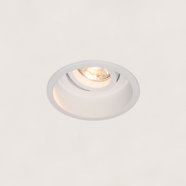 Artdelight Rex - Einbaustrahler - Ø 92 mm, Ø 83 mm Einbaugröße - weiß