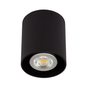VK Lighting Simio - Aufbaustrahler - Ø 8 x 9,5 cm - schwarz