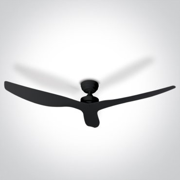 ONE Light Classic Fan Range - Deckenventilator - Ø 132 x 28 cm - schwarz