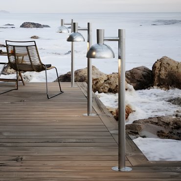 Nordlux Arki - Gartenpfosten - 35 x 100 cm - IP54 - verzinkter Stahl
