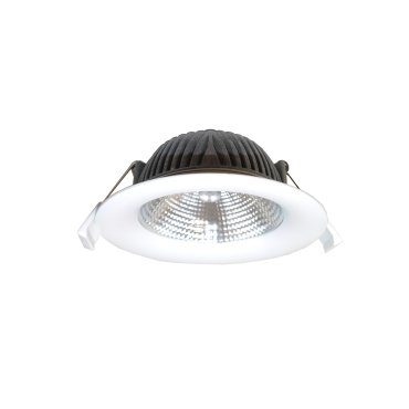 Artdelight Dawn - Einbaustrahler - Ø 115 mm, Ø 105 mm Einbaumaß - 7W LED inkl. - IP44 - weiß