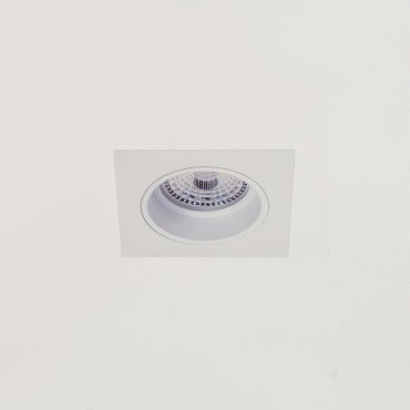 Artdelight Venice 2708 GU10 - Einbaustrahler - 80 x 80 mm, Ø 74 mm Einbaumaß - weiß