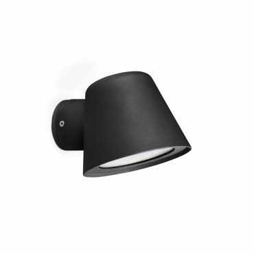 Faro Gina - Wandleuchte - 11,5 x 15 x 9 cm - IP44 - mattschwarz