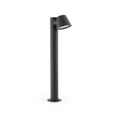 Faro Gina - Gartenpfosten - 11,5 x 11 x 70 cm - IP44 - dunkelgrau