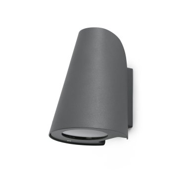 Faro Tinia - Wandleuchte - 12,5 x 13,5 x 18 cm - IP44 - dunkelgrau