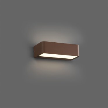 Faro Takua - Wandleuchte - 20 x 10,3 x 5,5 cm - 10W LED inkl. - IP65 - braun