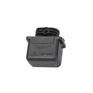 VK Lighting wasserdichte Abzweigdose dreipolig 1 in / 1 out - schwarz