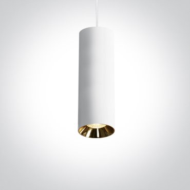 ONE Light Cylinder - Hängeleuchte - Ø 7,5 x 224 cm - weiß