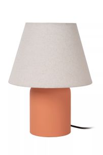 Lucide Macia - Tischleuchte - Ø 20 x 27 cm - terracotta