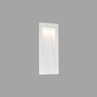 Faro Soun - Wandeinbauleuchte - 10,5 x 7,3 x 23,9 cm - 5W LED inkl. - IP65 - weiß mattiert