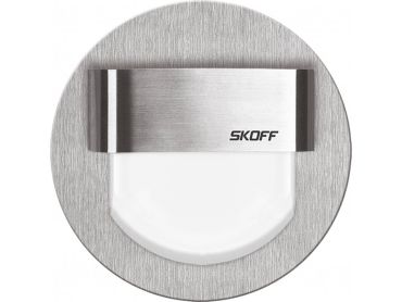 Skoff Tango LED - Wandeinbauleuchte - Ø 73 mm - 0.8W LED inkl - 10Vdc - IP66 - Edelstahl - 6500K