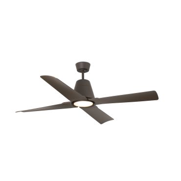 Faro Typhoon - Deckenventilator mit Fernbedienung - Ø 130 cm - IP44 - braun