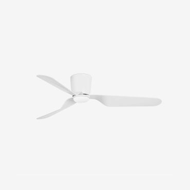Faro Pemba - Deckenventilator mit Licht und Fernbedienung - Ø 132 cm - 16W LED inkl. - weiß